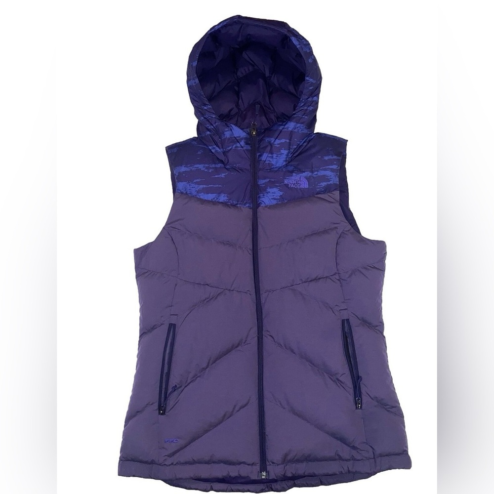 The North Face Women's Purple Hooded Vest